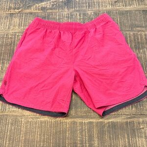 RHONE Bold Pink Men's Athletic Shorts